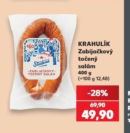 KRAHULÍK Zabijačkový točený salám