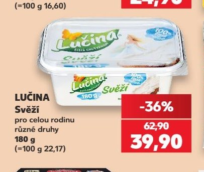 LUČINA Svěží pro celou rodinu 180 g