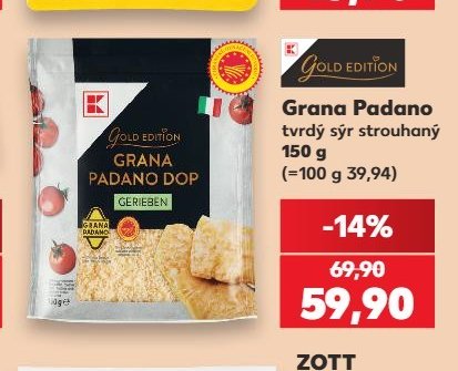 GOLD EDITION GRANA PADANO DOP 150 g