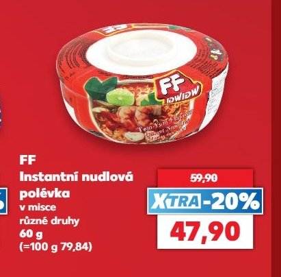FF Instantní nudlová polévka