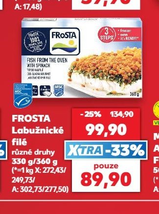 FROSTA Labužnické filé
