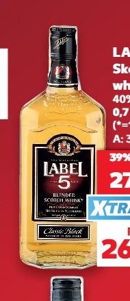 LABEL 5 Skotská whisky