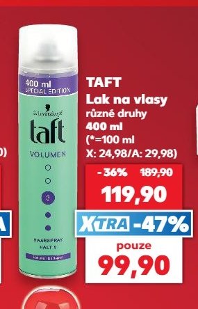 TAFT Lak na vlasy