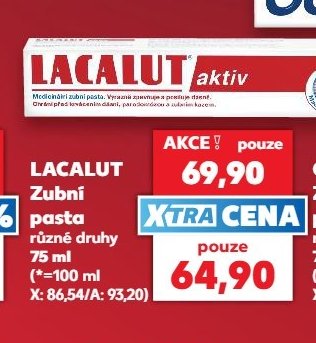 LACALUT Zubní pasta