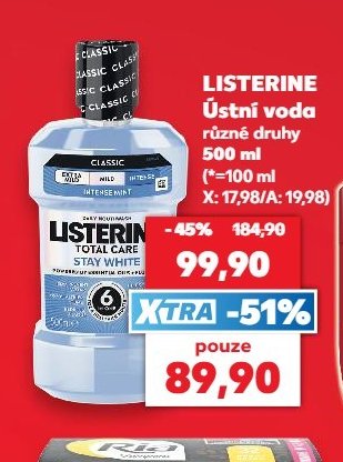 LISTERINE Ústní voda