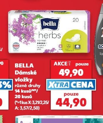 BELLA Dámské vložky