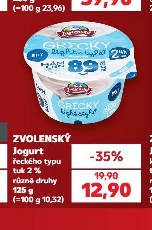 Zvolenský Jogurt řeckého typu