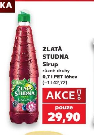 Zlatá Studna sirup