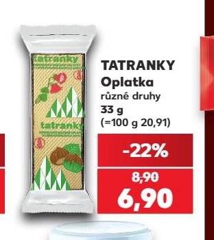 Tatranky oplatka