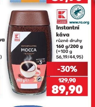 JIHLAVANKA Mocca instantní káva