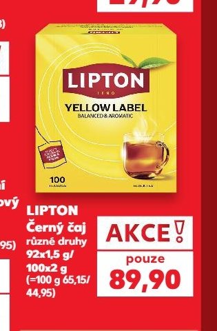 LIPTON Černý čaj