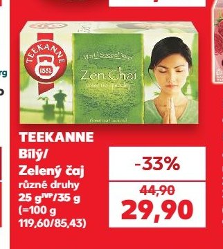 TEEKANNE Bílý/Zelený čaj