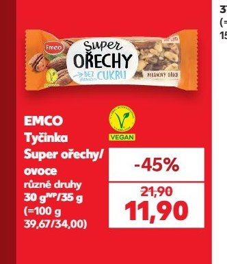 EMCO Tyčinka Super ořechy