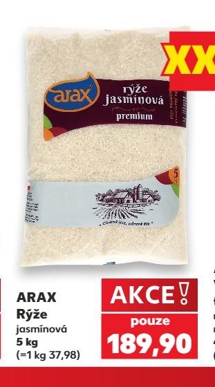 ARAX Rýže jasmínová 5 kg