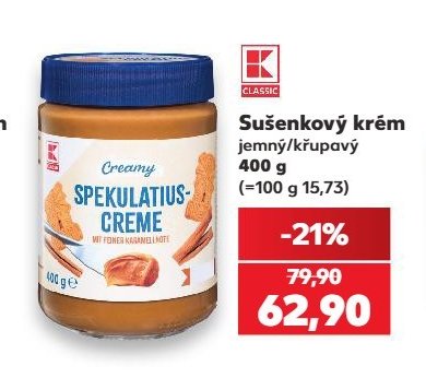 Spekulatius Creme Sušenkový krém