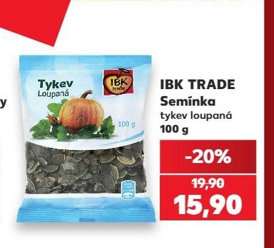 IBK TRADE Semínka tykev loupaná 100 g