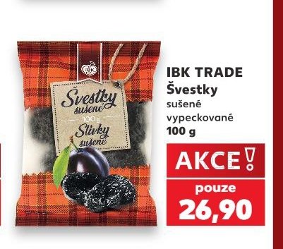 IBK TRADE Švestky sušené vypeckované 100 g