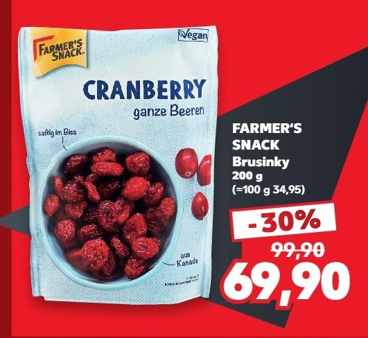 FARMER'S SNACK Brusinky