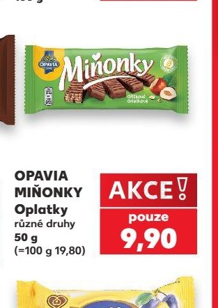 Opavia Miňonky Oplatky