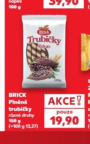 Brick Plněné trubičky