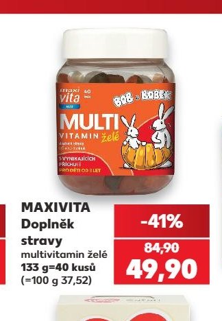 MAXIVITA Doplněk stravy multivitamin želé