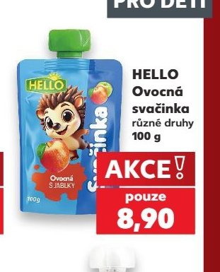 HELLO Ovocná svačinka