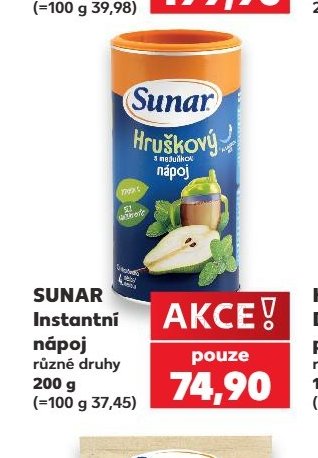 SUNAR Instantní nápoj