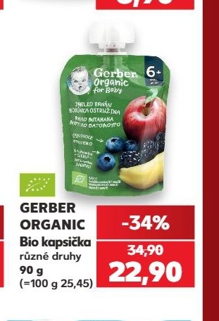 GERBER ORGANIC Bio kapsička