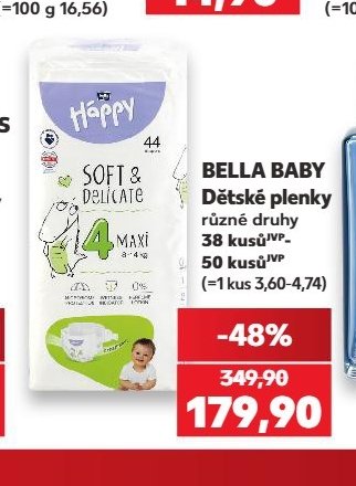 BELLA BABY Dětské plenky