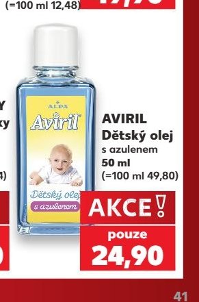 AVIRIL Dětský olej