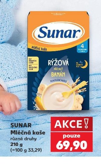 SUNAR Mléčná kaše