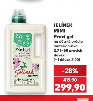 JELÍNEK MIMI Prací gel