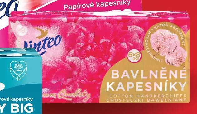 Linteo Bavlněné kapesníky