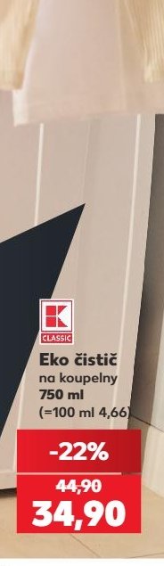 Eko čistič na koupelny 750 ml