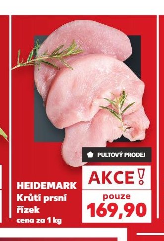 HEIDEMARK Krůtí prsní řízek