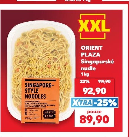 ORIENT PLAZA Singapurské nudle