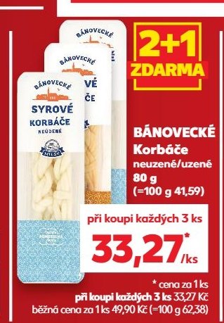BÁNOVECKÉ Korbáče