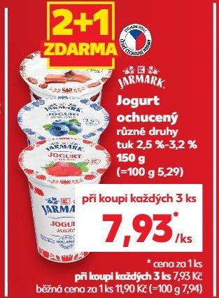 JARMARK Jogurt ochucený