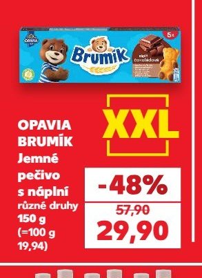 Opavia Brumík s náplní