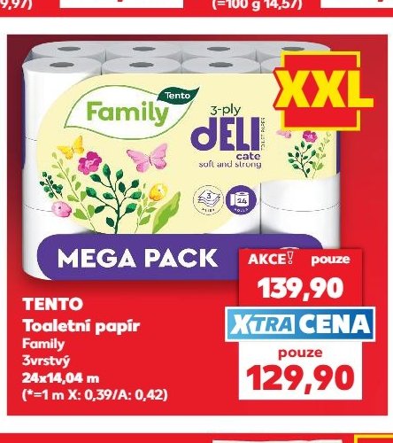 Tento Toaletní papír Family