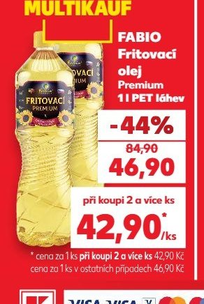 Fabio Fritovací olej Premium
