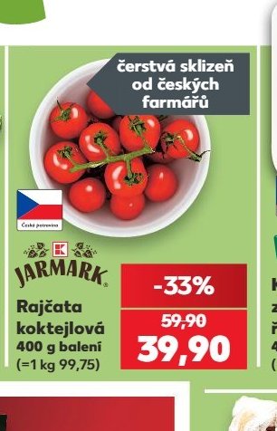 Rajčata koktejlová