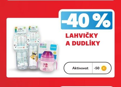 Lahvičky a dudlíky