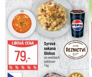 Syrová sekaná Globus