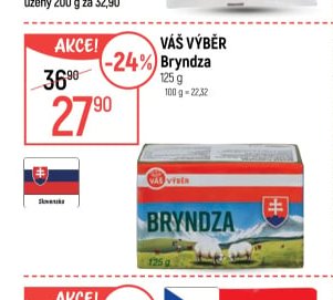 Váš Výběr Bryndza