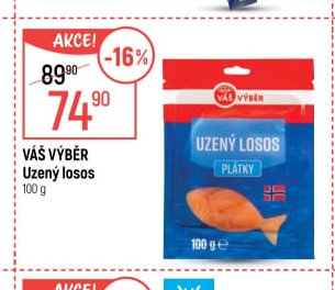 Váš Výběr Uzený losos