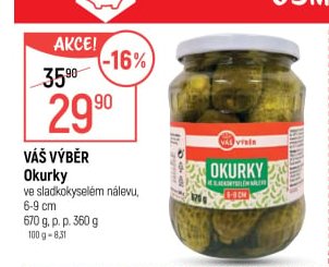 Váš Výběr Okurky