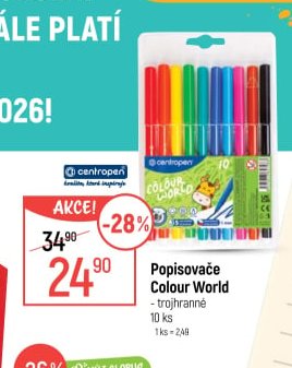 Popisovače Colour World