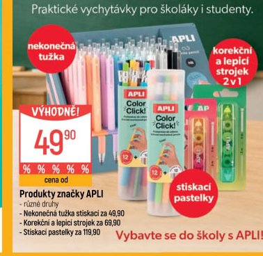 Produkty značky APLI