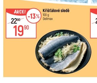 Křišťálové sledě Delimax